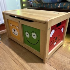 Pintoy Wooden Toy Trunk Box 