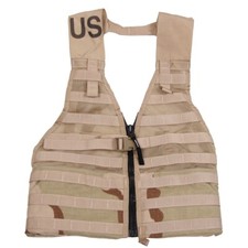 MFH US vest, MOLLE II, FLC 3 F. desert, modular, tactical army vest, military gebr.