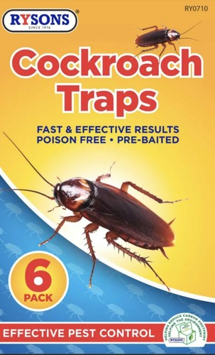 Sticky cockroach traps - sticky,