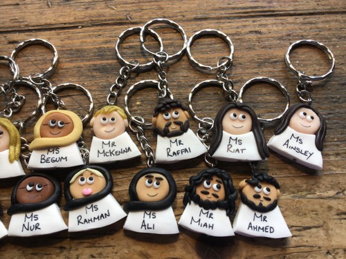 Teachers gift keyring - teachers,