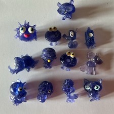 MOSHI MONSTERS  figures ultra rare purple glitter 
