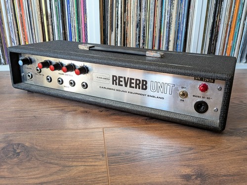 Vintage carlsbro spring reverb - carlsbro,