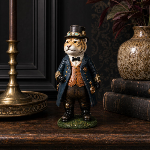Quirky steampunk bear - quirky,