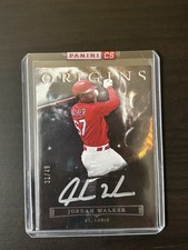 Jordan Walker 2023 Chronicles Origins Rookie Autograph Silver Ink /49 RC Auto SP