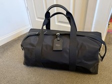 Mulberry Heritage Medium Clipper & Wash Bag Black Nylon-Used Twice RRP £1050