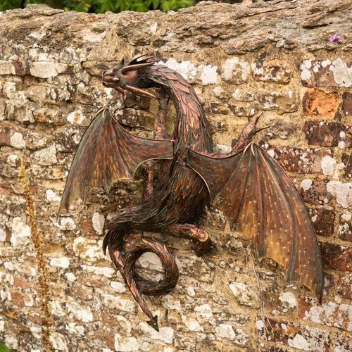 New large wall dragon garden - dragon,