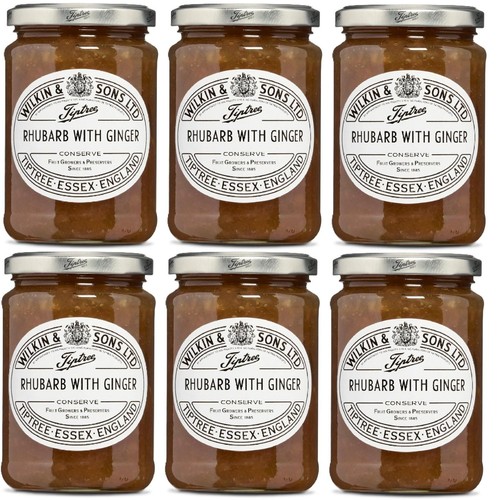 Tiptree rhubarb ginger - tiptree,