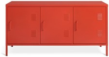 Stevie 3 Door Locker - Red |