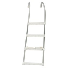Boat Ladder Aluminium Hook Over Boarding Ladder 4 Steps Alloy Removeable LADAL4
