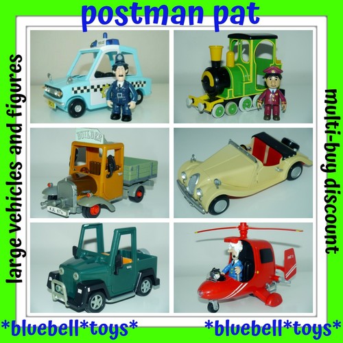 Postman pat toys cars - postman, large