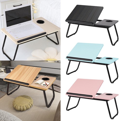 Folding laptop bed table - bed,
