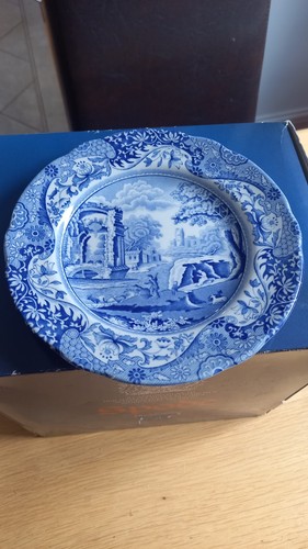 Spode blue italian side plate - spode,