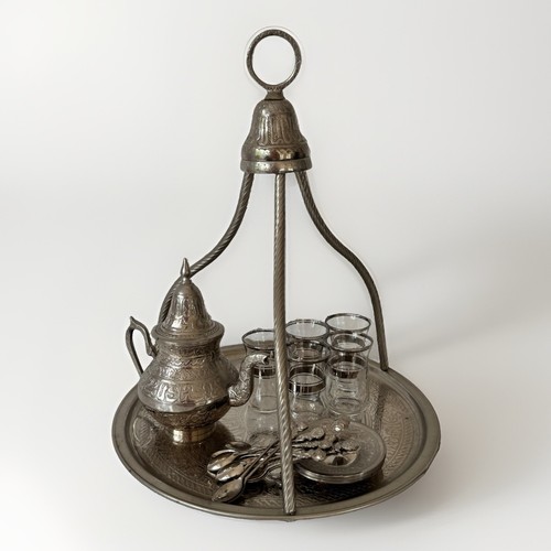 Vintage turkish tea set teapot - tea,