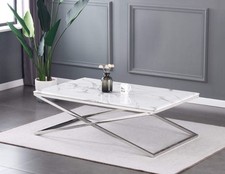 MARBLE COFFEE TABLE WITH