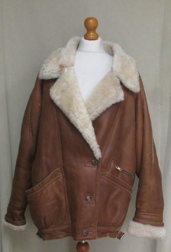 Vintage sheepskin fliny - , style