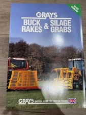 Grays Buck Rakes & Silage Grabs A4 Brochure