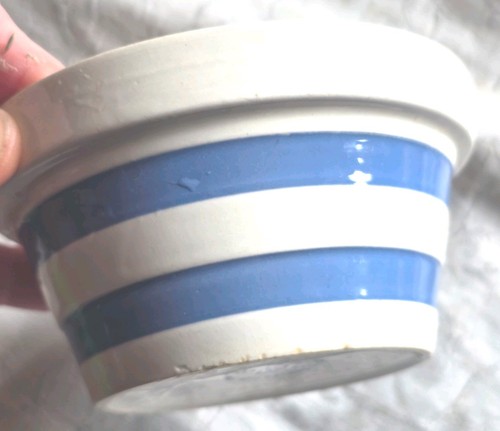 Vintage sugar bowl blue - sugar,
