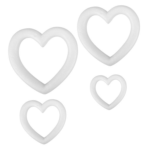 Pcs foam hearts - 4,