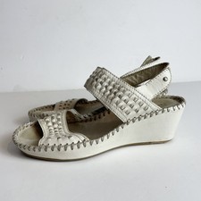 Pikolinos Womens White Leather