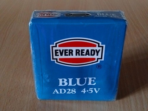 Vintage ever ready - ready, blue
