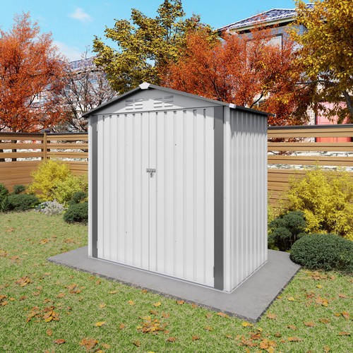 6x3 6ft metal storage shed - metal,