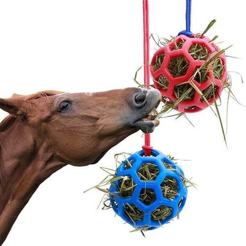 2pcs horse treat ball hay - 2pcs,