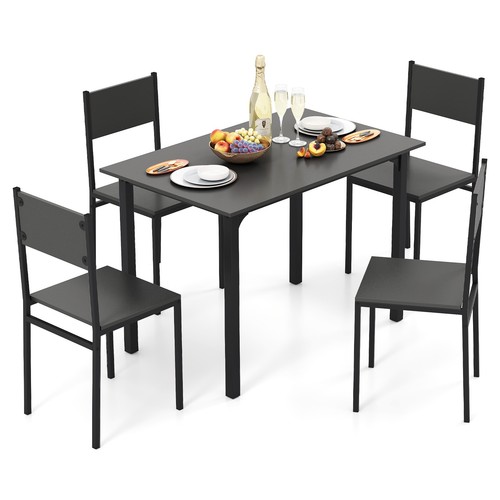 Dining table set for - table, 4