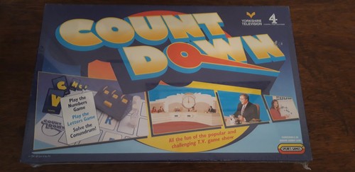 Countdown board game - countdown,