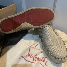 Christian Louboutin Men's Pik Boat Low Top Sneaker Size 41 (7.5UK) 