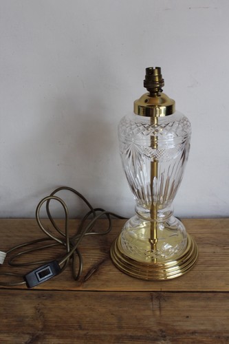 Stuart crystal table lamp - stuart,