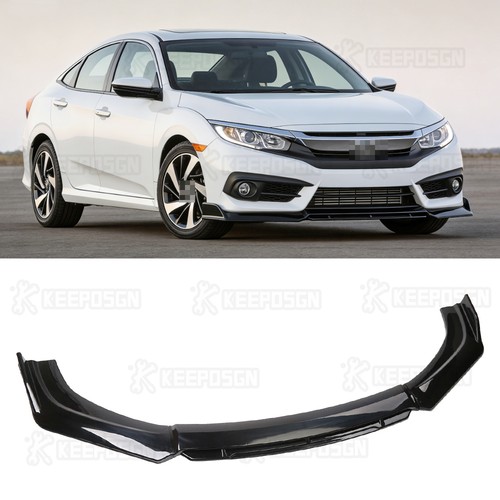 Abs gloss front bumper lip - abs,