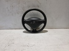 Peugeot 207 CC Steering Wheel & SRS Horn Button Leather 3 Spoke 2012 OEM 6045458