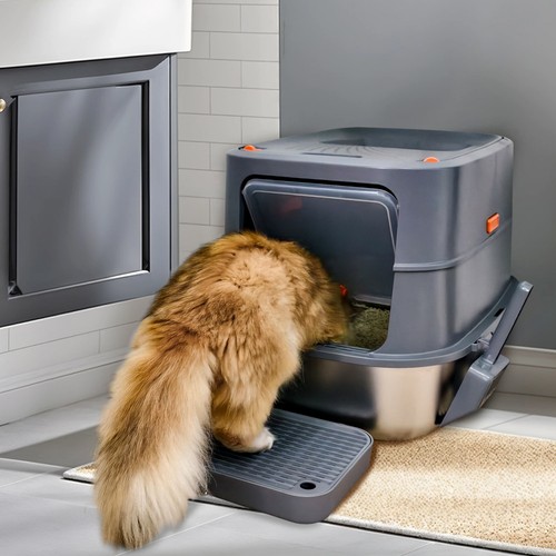 Xxl stainless steel cat litter - xxl,