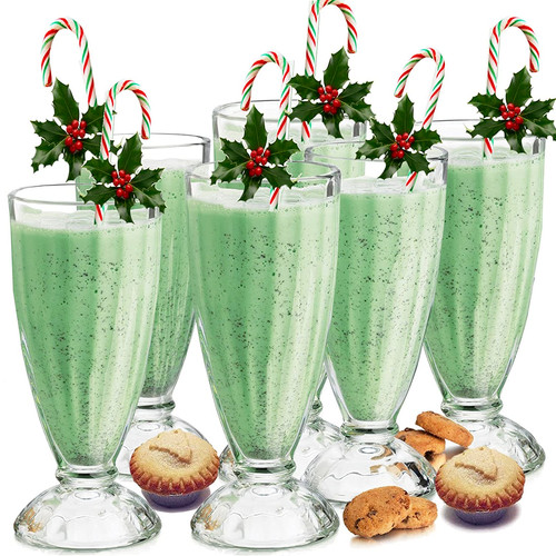 Milkshake glasses - 6x,