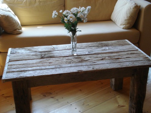 Driftwood coffee table - coffee,