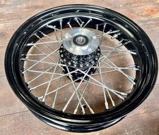 Big Port Black Rear Wheel Rim