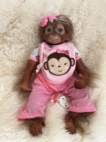 Reborn baby monkey - reborn, doll