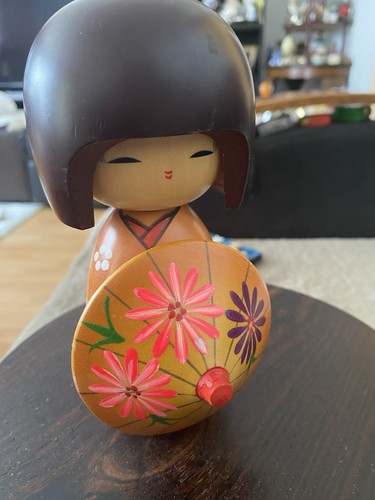 Vintage japanese kokeshi doll - vintage,