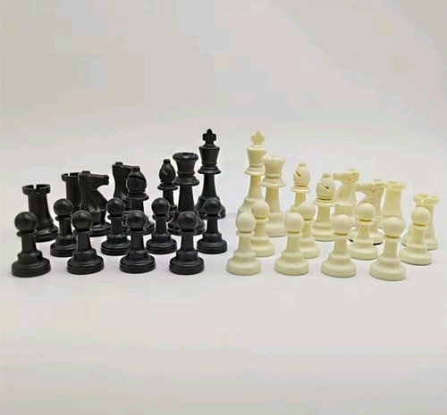 32pcs plastic chess pieces set - 32pcs,