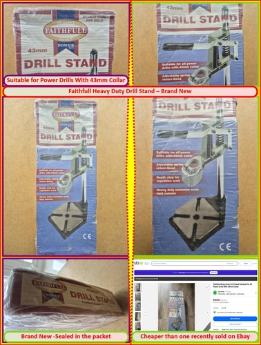 Faithfull heavy duty drill - faithfull,