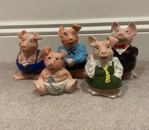 Natwest pigs full set - natwest,