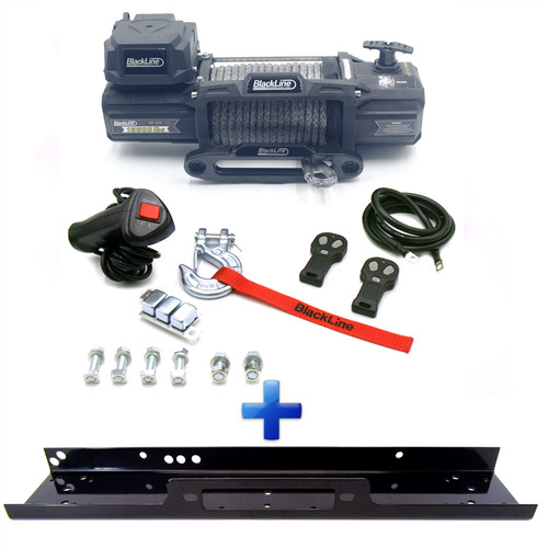 Electric winch 12v 4x4 13500lb - electric,
