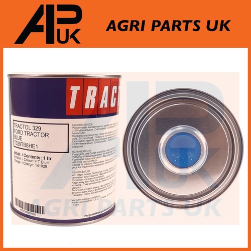 Litre tractol blue paint - blue,