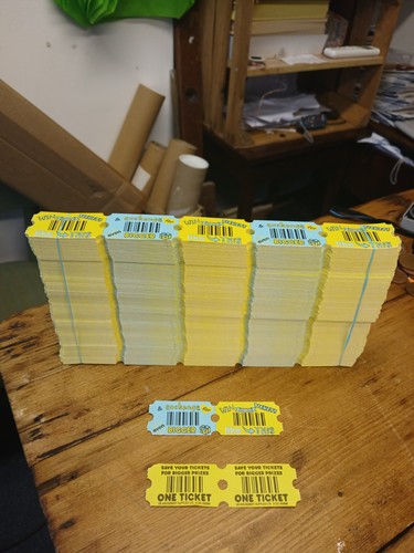 Arcade machine tickets - machine,