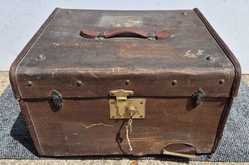 Vintage square canvas leather - canvas,