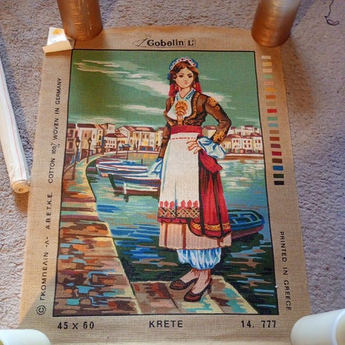 Gobelin tapestry canvas bundle - gobelin,