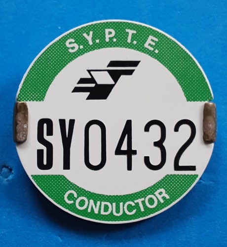 Psv bus conductor badge - psv,