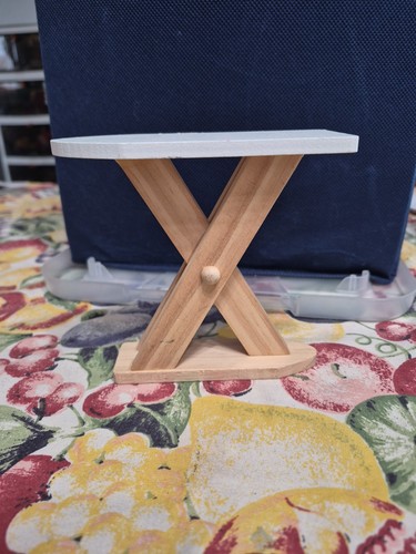 Mini wooden ironing board - ironing,