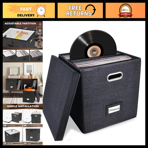Sturdy vinyl record storage - sturdy,