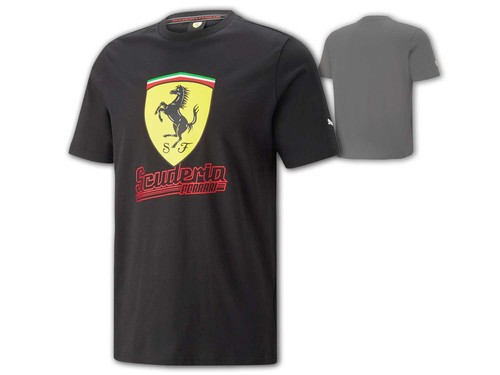 Ferrari race big shield - ferrari, tee